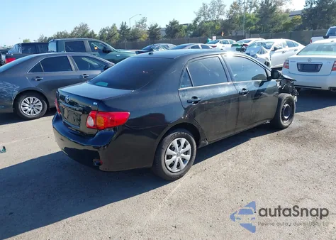 2009 Toyota Corolla Le z USA, uszkodzony, nr VIN 1NXBU40E49Z160335